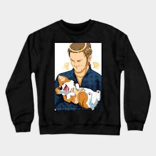 Gabrel and Corgi Crewneck Sweatshirt